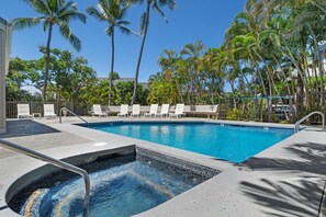 Bloc d'apartaments, 2 llits de matrimoni (Kailua Bay Resort#2-306) | Piscina