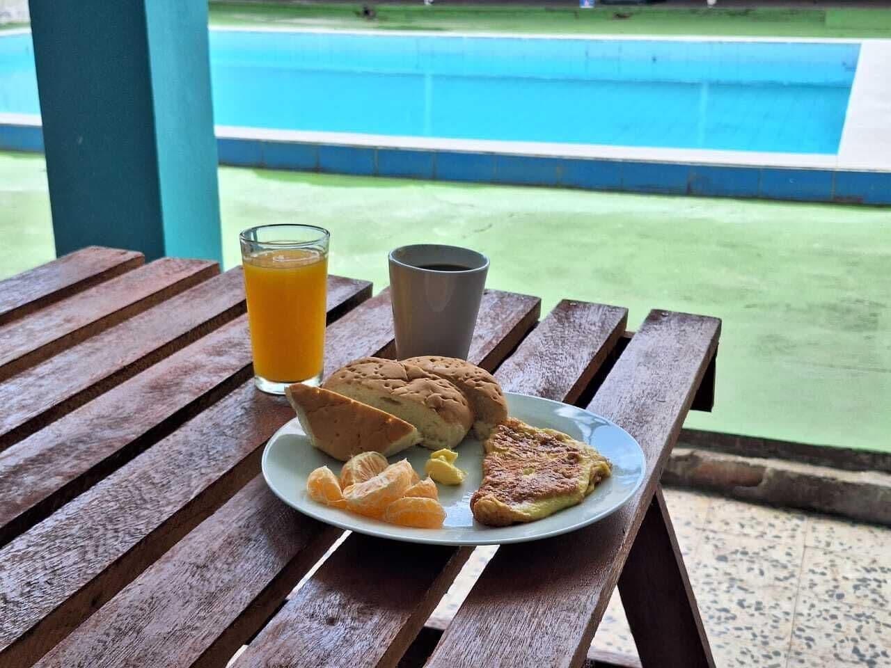 Free daily local cuisine breakfast 