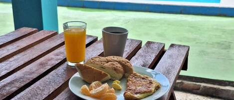 Free daily local cuisine breakfast