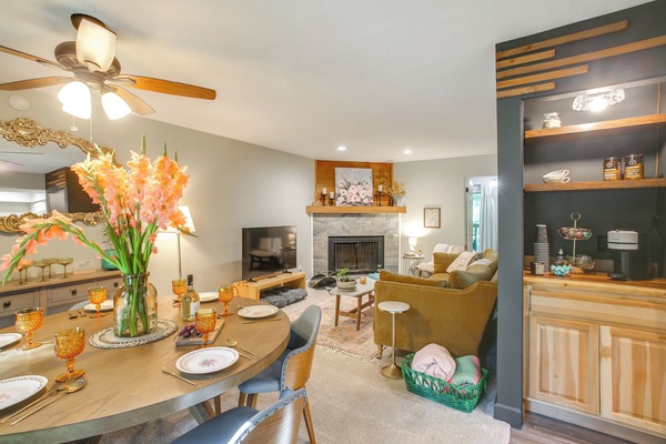 Rathdrum Vacation Rental | 2BR | 1BA | 862 Sq Ft | Steps to Enter