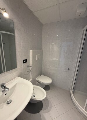 Free toiletries, hair dryer, bathrobes, slippers