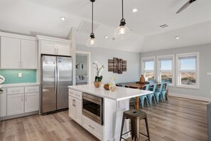 Fridge, microwave, oven, stovetop - Beach Bound Carova 4x4 OBX (Corolla)