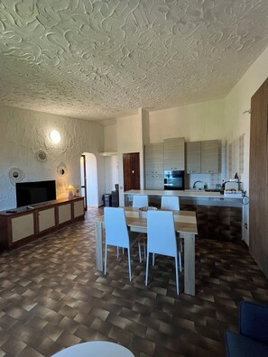 Dining - Apartment Villa Aurea Snow White in Costarei (Costa Rei)