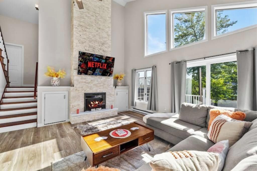 تلفزيون ذكي، مدفأة، ألعاب فيديو، ستيريو