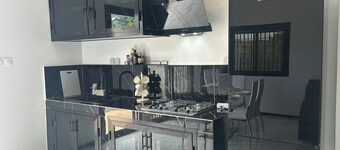 Air-conditioned villa with pool