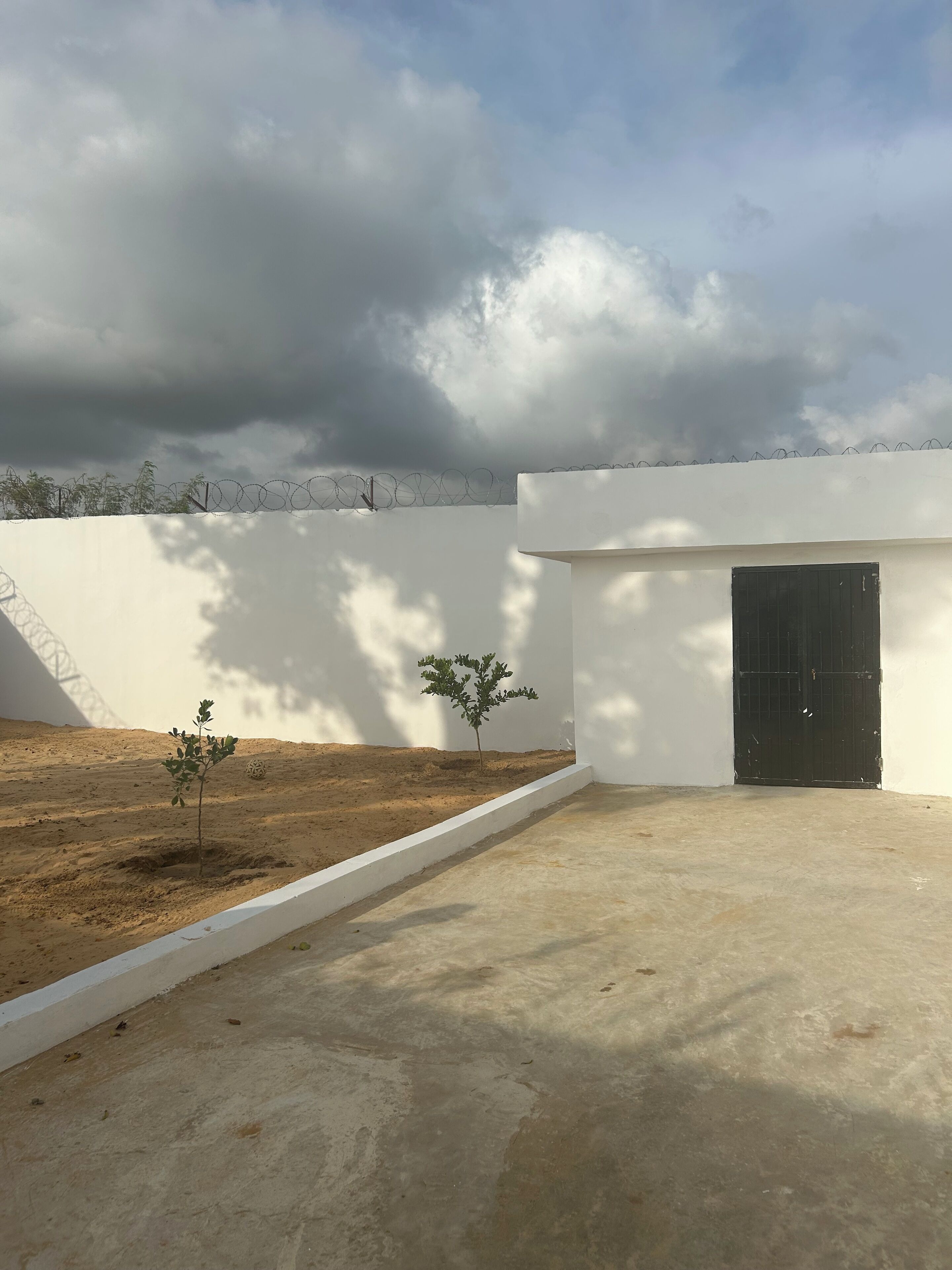 Enceinte de l’hébergement