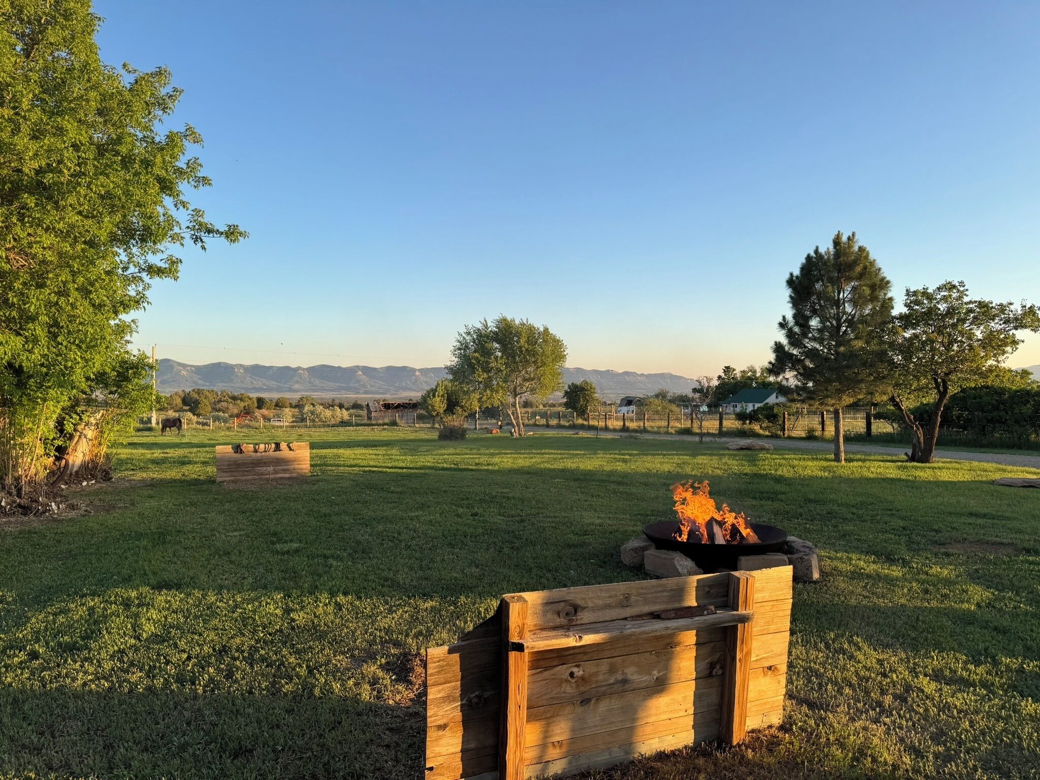 Enceinte de l’hébergement