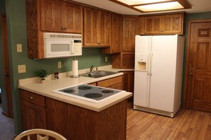 Microwave, oven, stovetop