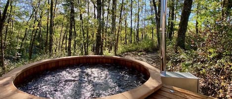 Baignoire à remous extérieure