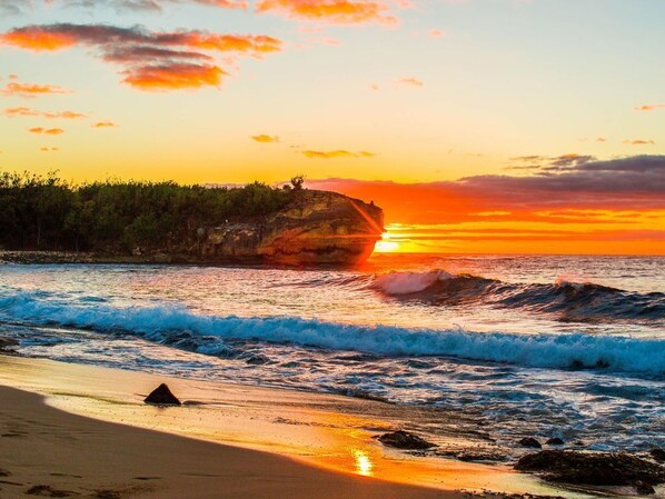 Beach nearby