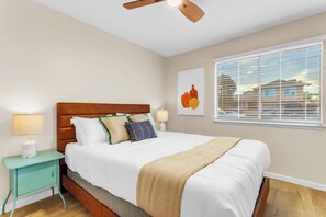 5 bedrooms, desk, iron/ironing board, free WiFi