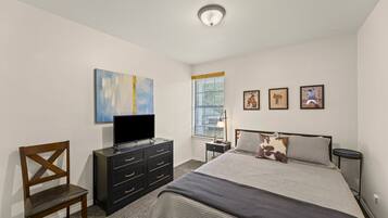 2 chambres, fer et planche Ă repasser, Wi-Fi, draps fournis