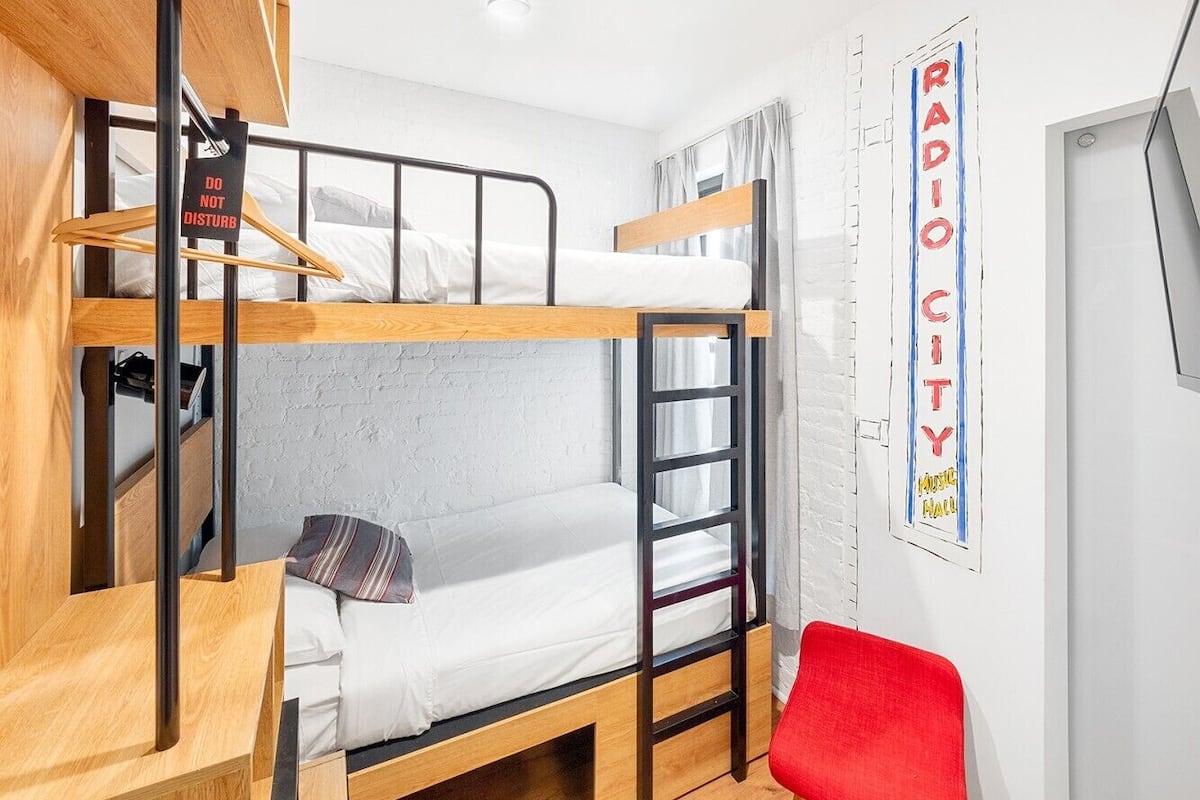 Bunk Room(Twin over Twin) | Iron/ironing board, free WiFi, bed sheets