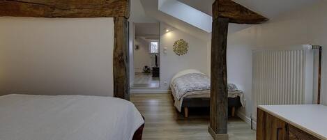 1 chambre, Wi-Fi gratuit, draps fournis
