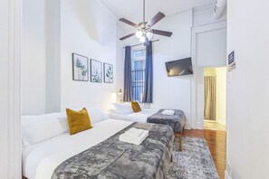 1 soverom, strykejern/-brett, wi-fi og sengetøy