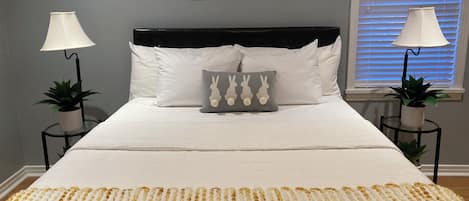 3 dormitorios, tabla de planchar con plancha, wifi gratis y ropa de cama