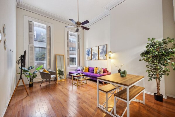 TV - Large & Sunny 1/1 Located Near Rittenhouse Square (Philadelphia)