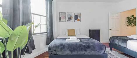 1 chambre, fer et planche Ă repasser, Wi-Fi, literie fournie