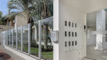 Apartamento básico | Detalhe da fachada