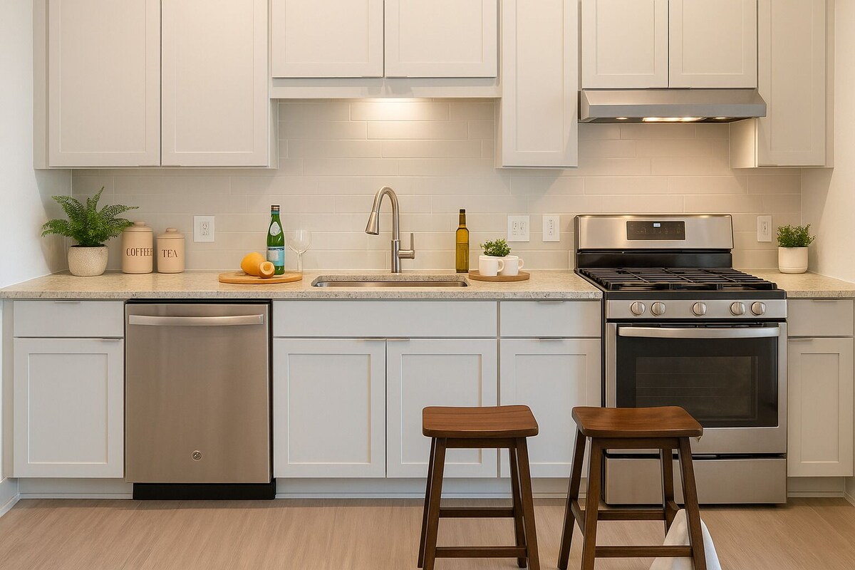 Photo 5 of Modern 1BR Gated Luxury Condo Near Med Center + NRG Walkable + Pool + Gym