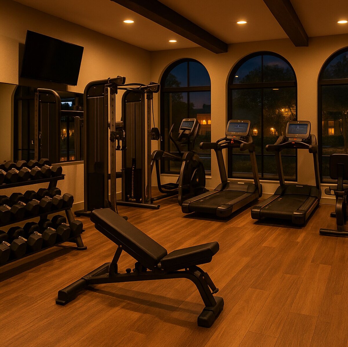 Photo 8 of Modern 1BR Gated Luxury Condo Near Med Center + NRG Walkable + Pool + Gym