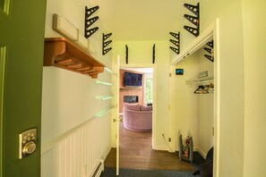 TV connectée, cheminée