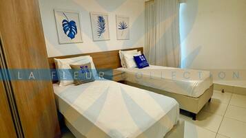 Premium-Apartment, Blick auf die Anlage