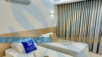 Deluxe Apartment, Multiple Beds, Private Pool, Sea View | Spa | Couples treatment room(s), body treatments, hydrotherapy, aromatherapy