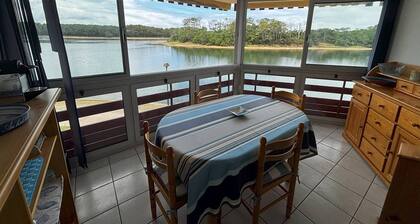 Marine lakefront residence.