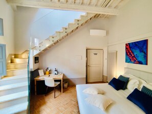 2 bedrooms, desk, free WiFi, bed sheets - Quadruple Room - Dill (Montepulciano)