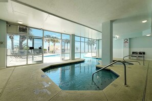 Indoor pool - The Dunes at Fort Morgan | Indoor/Outdoor Pool | Beach Access | Beach Getaways (Gulf Shores)