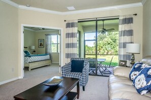 Smart TV, DVD player, books