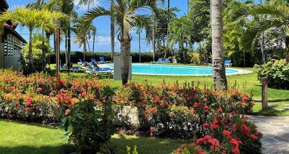 Charming 2-bedroom ocean front condo in wonderful Las Terrenas