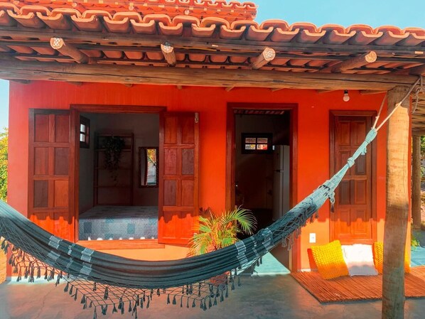 Vue depuis l’hébergement