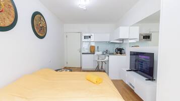 1 Schlafzimmer, Bügeleisen/Bügelbrett, WLAN, Bettwäsche