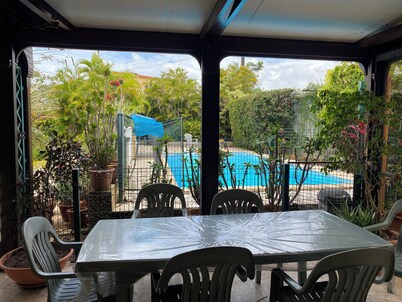 Amazing water front condo with AC in Les Trois-Îlets, Pointe du bout