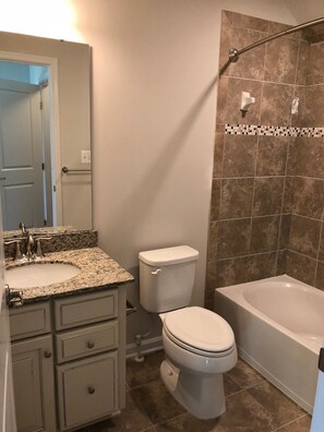Bathroom - Comfort-Focused DC Stay. Adjustable Bed. Move-In Ready. Includes W/D & Utilities (Washington)