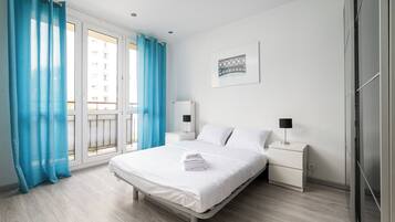 1 makuuhuone, silitysrauta/-lauta, Wi-Fi, vuodevaatteet