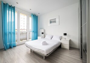 1 sovrum, strykjärn/strykbräda, wi-fi och sängkläder