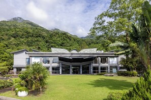 Fassade der Unterkunft