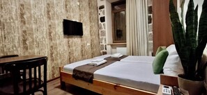 1 soverom, strykejern/-brett, wi-fi og sengetøy