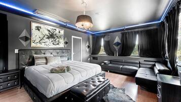 6 dormitorios, tabla de planchar con plancha, wifi y ropa de cama