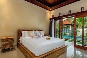 Habitación doble superior, vista a la alberca | Vista desde la habitación