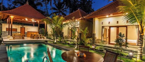 Área para banquetes al aire libre