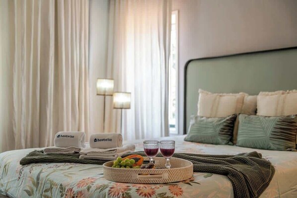 6 間睡房、熨斗/熨衫板、免費 Wi-Fi、床單