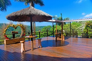 Terrace/patio - Pousada Aconchego no campo (São Roque)