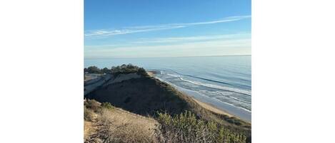 Sun loungers, beach towels