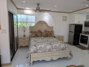 1 chambre, fer et planche à repasser, Wi-Fi, draps fournis