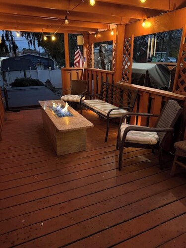 Backyard Oasis | Swim Spa, Fire Pit & Relaxing Outdoor Retreat