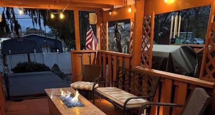 Backyard Oasis | Swim Spa, Fire Pit & Relaxing Outdoor Retreat
